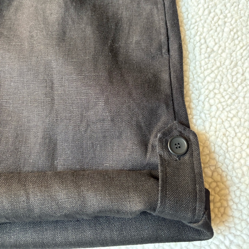 Eileen Fisher Black Pull On Shorts - Picture 6 of 11